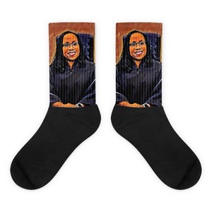 Ketanji Brown Jackson Socks Historic Supreme Court