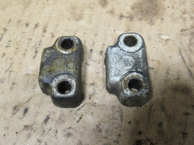 1978 Suzuki GS750 E Fork Leg Front Wheel Mount Clamps