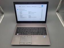 HP ZBook 15 G5 15.6" Laptop Intel Core i7-8850H 32GB 256GB NVIDIA Quadro P2000