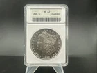 1898 P $1 Morgan Silver Dollar - ANACS MS62  - Old Soapbox holder - Super PQ