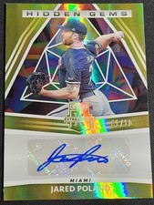 2022 Elite Extra Edition Hidden Gems - Jared Poland-Autographs #7 Gold /10 HG-JP