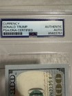 PRESIDENT DONALD TRUMP SIGNED $100 BILL, PSA CERTIFIED, VERY RARE, NO RESERVE !! — photo 2