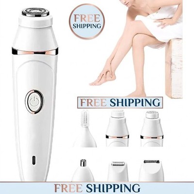7 in 1 Face Razor for Women Instant Painless Beauty Tools Kit for All Skin Types