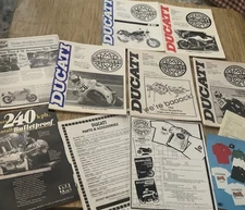 Vintage Lot Of Ducati Owners Club