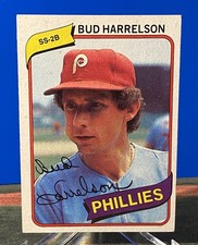 1980 Topps Bud Harrelson 🔥Philadelphia Phillies #566 NY  Mets 