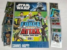 Force Attax Clone Wars Serie 2 Force Meister Star Karten aussuchen Topps