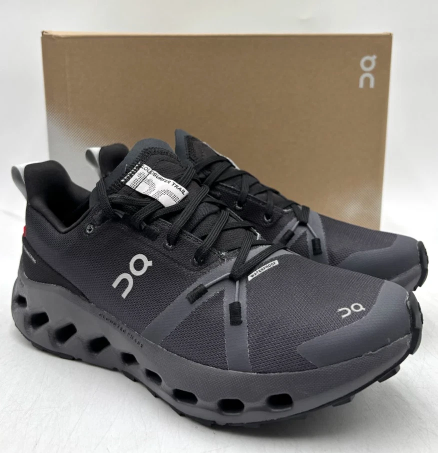 ON Cloudsurfer Trail Eclipse Black W for sale | eBay