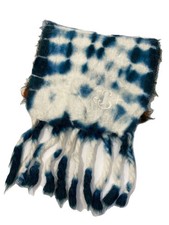 JIL SANDER Scarf Mohair Multicolor Allover pattern Men's