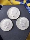 1967 1968 Lot Of 3 Kennedy Half Dollar 40% Silver 50 cents U S Coin