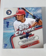 2025 TOPPS CHROME UPDATE SERIES BASEBALL MEGA BOX Rookie Debut Patch Autograph