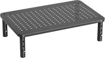 Monitor Stand Riser 3 Height Adjustable Monitor Riser W/ Airflow Vents