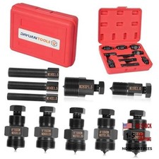 Motorcycle Flywheel Puller with 10Pcs Different Sizes of Pullers Kit - M14 Red