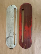 Lot of  Assorted Craftsman Table Saw 10" Throat Plate Table Insert