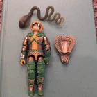 Hasbro G.I. Joe Cobra action figure Serpentor w/ headdress & cobra