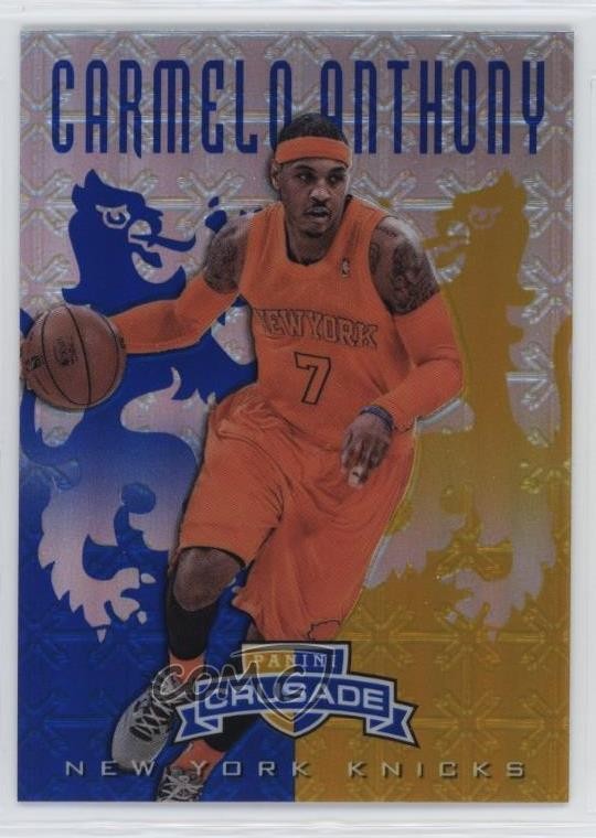 2012-13 Panini Crusade Crusade Blue Carmelo Anthony #299 HOF