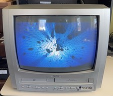 Superscan DVD VHS Combo TV 19" 19TVD4S - No Remote - Part. Tested - Local Pickup