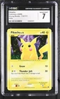 Pokemon Pikachu Rising Rivals 112/111 Holo CGC 7 Near Mint