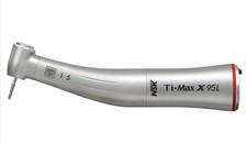 NSK Winkelstück X95L Ti-Max 1:5 rot mit Licht Schnellläufer Zahnarzt Dental  NEU