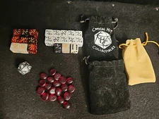 Assorted Lot of Role Playing Gaming Dice/Counters MTG D&D TRPG Card Board Games