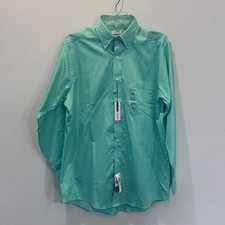 NWT IZOD Mens Peppermint Regular Fit Button Down Shirt Long Sleeve Size 15 1/2