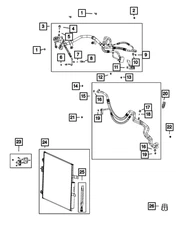 Genuine Mopar Slim Line Seal 68231471AA