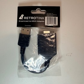 RetroTINK Dreamcast to HD15 Adapter VGA Video Cable Sega DONG-DC New Sealed