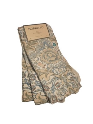 Morris & Co. SET OF 3 ''SEVERNE'' Kitchen Towels 100% COTTON - NWT