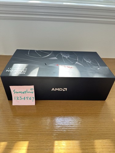 READ Rare AMD Radeon RX6800XT MIDNIGHT BLACK OPEN BOX FAST SHIPPING - Afbeelding 3 van 13