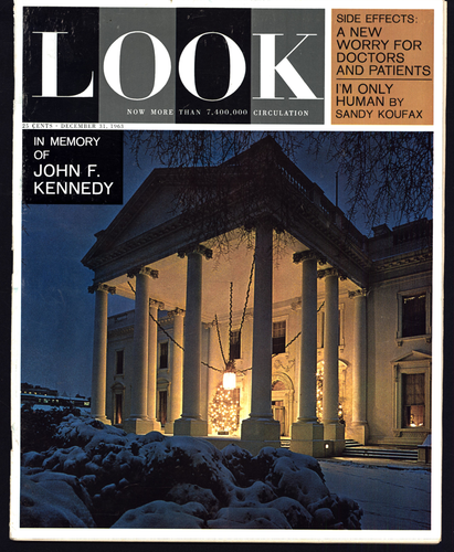 KENNEDY FAMILIE IN GEDENKEN AN JOHN F. KENNEDY LOOK MAGAZIN 31. DEZEMBER 1963