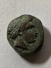 Ancient Greek Coin Kings of Macedon Philip II AE18 Apollo Horseman