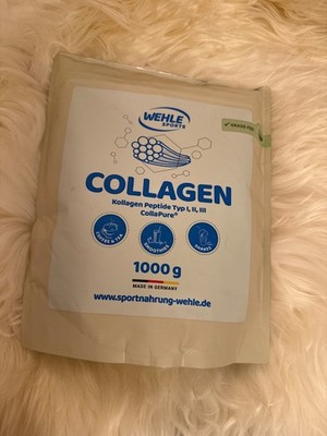 Collagen Pulver 1kg - Typ I, II & III - Geschmacksneutral -Made in Germany