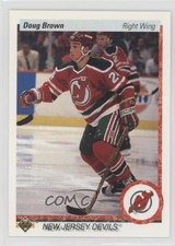 1990-91 Upper Deck French Doug Brown #159 03rk