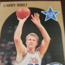 1990-91 NBA Hoops Larry Bird #2 All-Star East Boston Celtics Miami All-Star