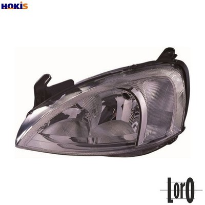 Scheinwerfer 442-1125R-LD-EM für Opel Corsa Vita Combo/Tour/Box/Karosserie/Großraumlimousine 1.0L 3Zyl