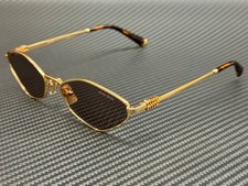 MIU MIU MU 56ZS 5AK20I Gold Purple Brown Women's 56 mm Sunglasses