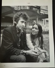 Book Clipping Photo Bob Dylan Joan Baez 1965