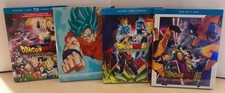 Dragon Ball Z Super Complete Set of Blu-Ray Movies BoG Extended RoF Collector's