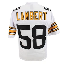 Jack Lambert Jersey Old Number White Pittsburgh | Unisex Adult Sizes S-5XL