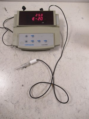 ATI Orion Research VWR Scientific Model 8005 PH Meter Digital with Power Supply