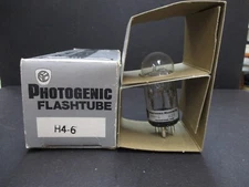 Photogenic FLASH TUBE H4-6 new old stock