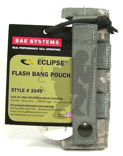 BAE Systems ECLiPSE Single Flash Bang Canister MOLLE Pouch - Air Force ABU camo - Bild 2 von 2