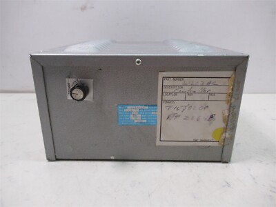 Minarik Electric W-203AC Controller for 1 1/2 HP Shunt Motor Speed Control Unit