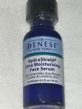 NEW Dr Denese New York HydroShield Ultra Moisturizing Face Serum .3 fl oz