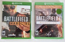 *NEW-SEALED* 2 Xbox One Games: Battlefield Hardline + Battlefield 1: Revolution