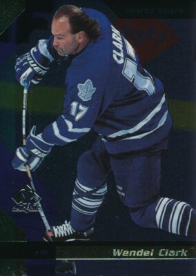 1997-98 SP Authentic #152 WENDEL CLARK - Toronto Maple Leafs
