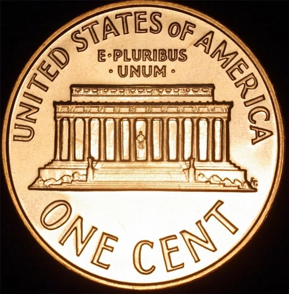1964 Lincoln Memorial Penny Cent Gem Proof US Mint - Image 2 of 2