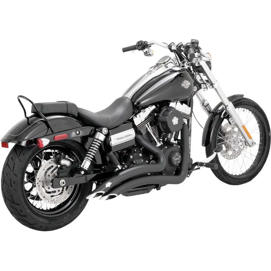 Vance Hines 43371 Black Big Radius 2 into 2 Exhaust System 06 17
