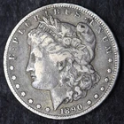 1890-CC Morgan Silver Dollar $1 - COINGIANTS -