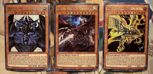 how much is a yugioh god card worth Yu Gi Oh Legendary Collection Ultra Rare Set of 3 Egyptian God Cards Slifer, Obelisk Ra (Limited Edition) Ultra Rare Version : Toys & Games Ra with the yellow card back Yugioh Egyptian God Cards |