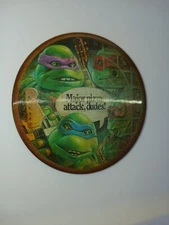 Vintage 1990s TMNT Pizza Hut lenticular promotional pin (lot 2)